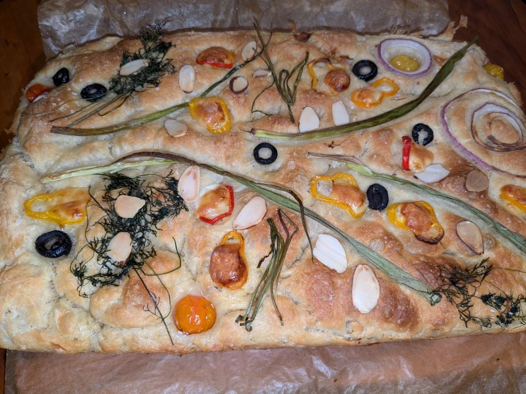Whole Wheat Focaccia Bread Recipe