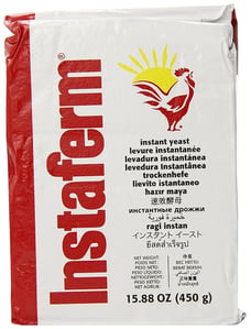 A package of instant yeast