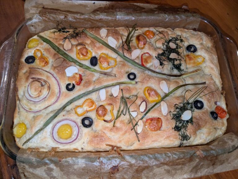 Heritage Wheat Focaccia Bread Recipe